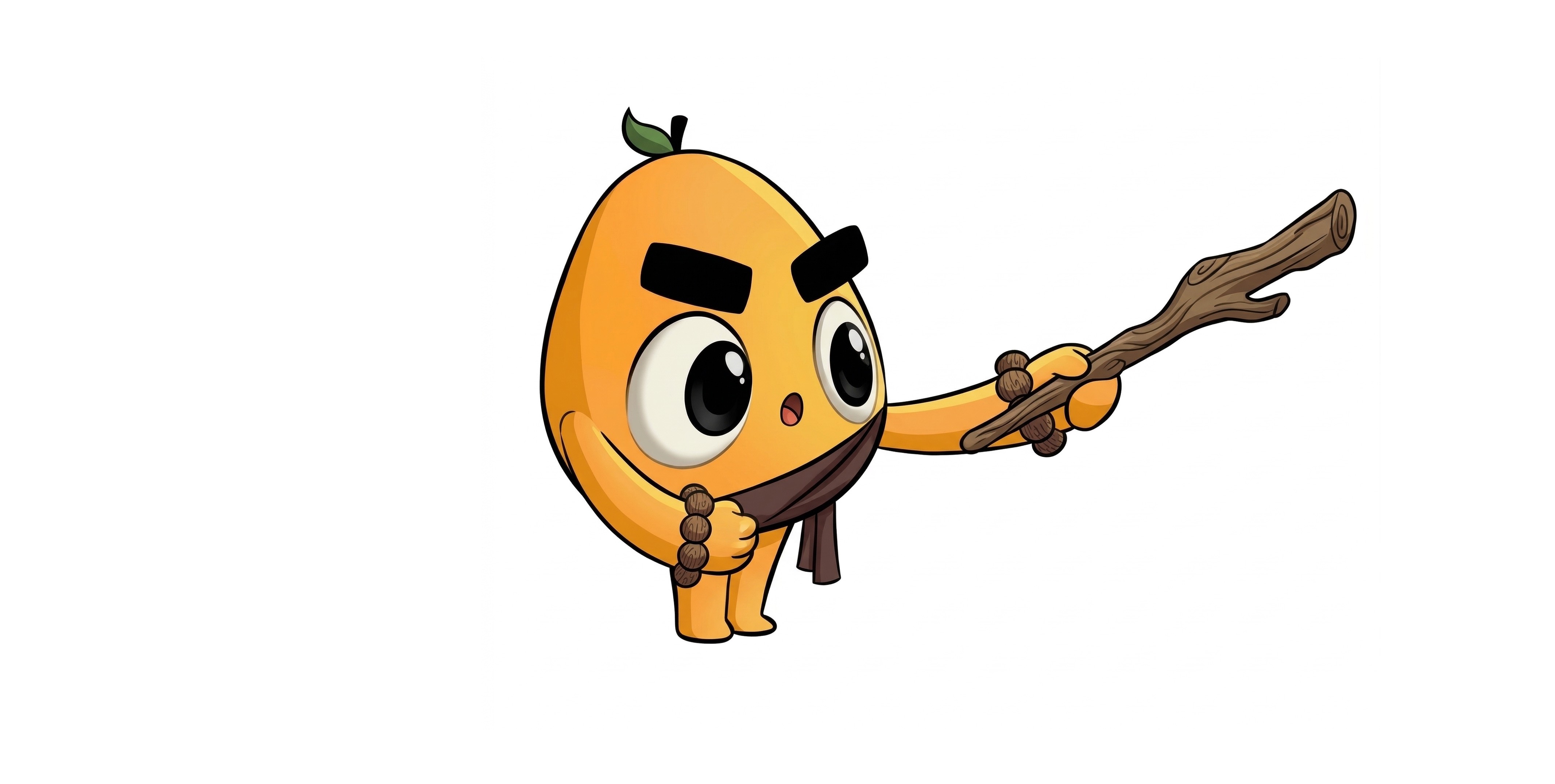 MonkFruit mascot pointing at Zero Glycemic Index