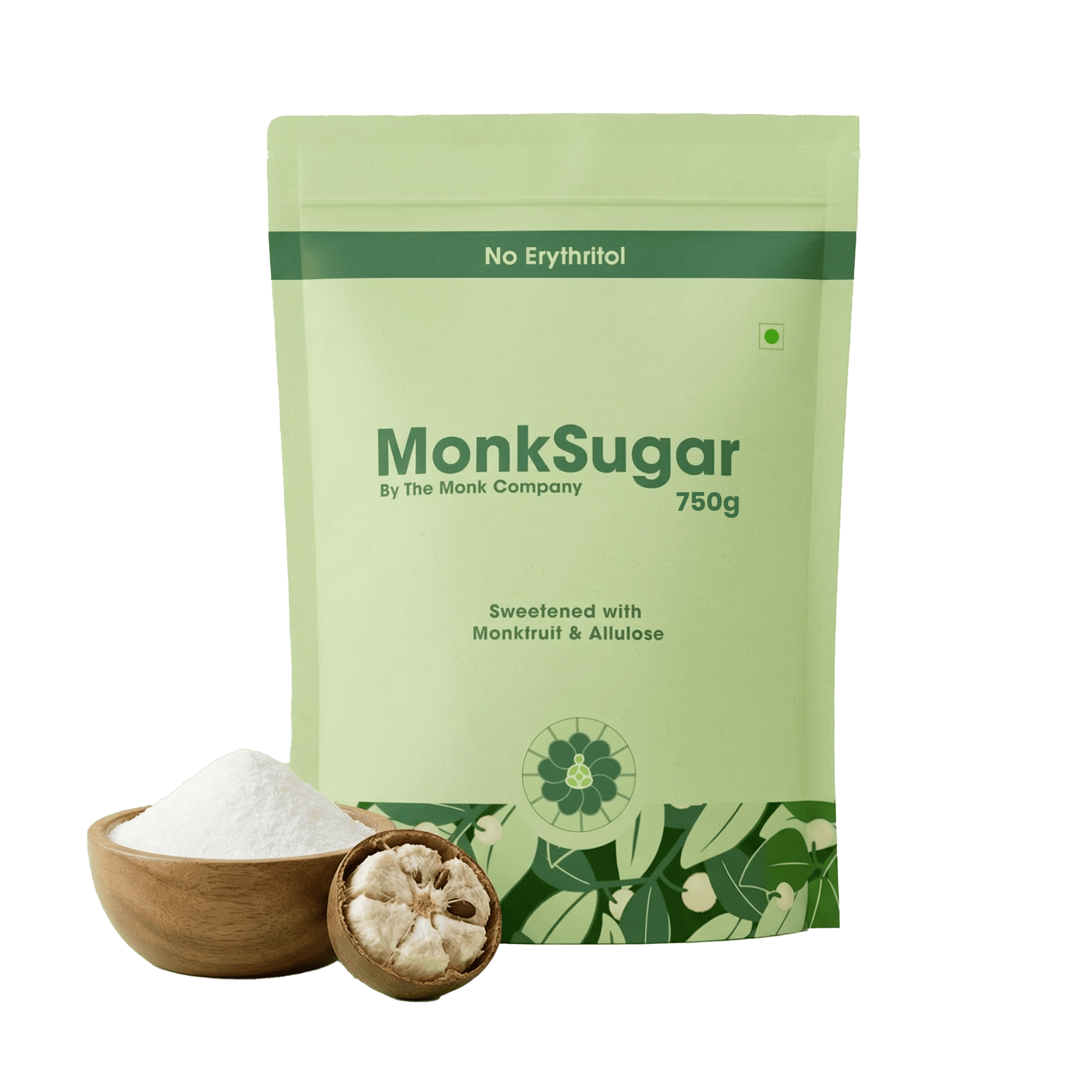 MonkSugar । Family Pack । 1:1 Sweetener । 750 gms thumbnail 1