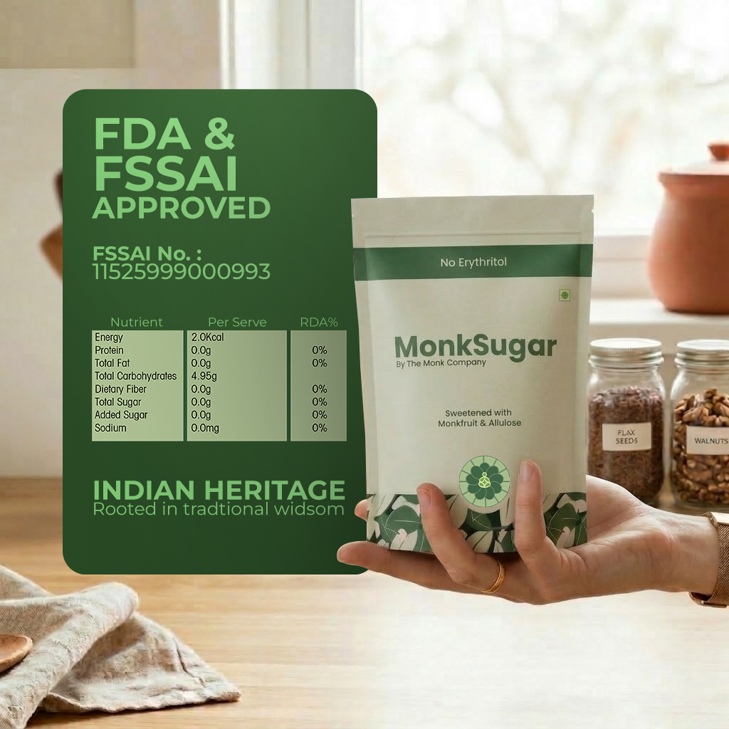 MonkSugar । Starter Pack । 1:1 Sweetener । 150 gms thumbnail 4