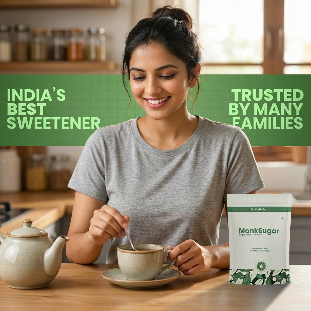 MonkSugar । Starter Pack । 1:1 Sweetener । 150 gms thumbnail 3